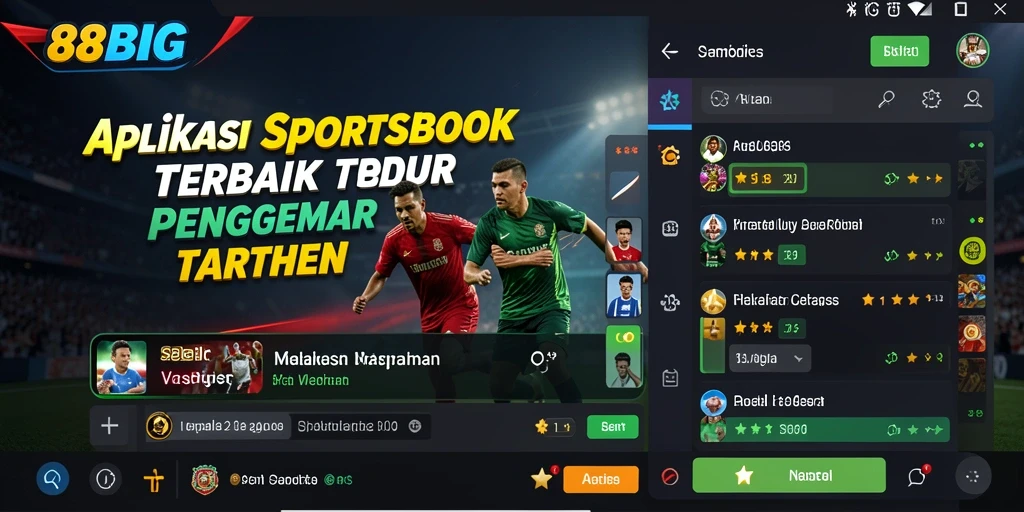 Tampilan gameplay live betting yang menarik di 88BIG.