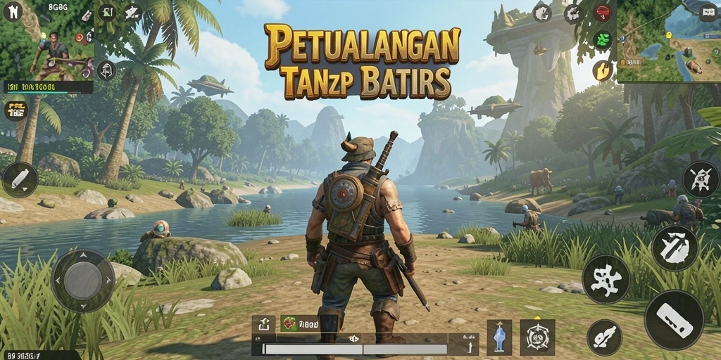 Gameplay seru di dunia terbuka 8G8G yang penuh warna.