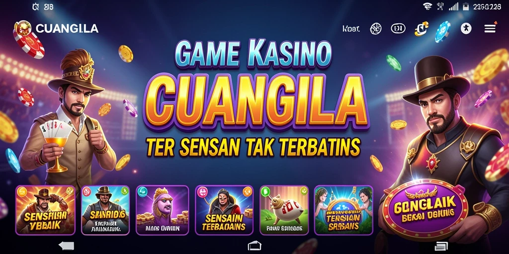 Tampilan gameplay seru di <strong>CUANGILA</strong> dengan berbagai pilihan permainan Kasino.
