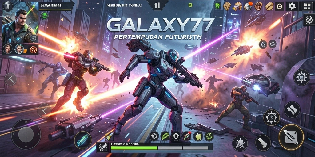 Menampilkan gameplay epik dalam pertempuran luar angkasa.