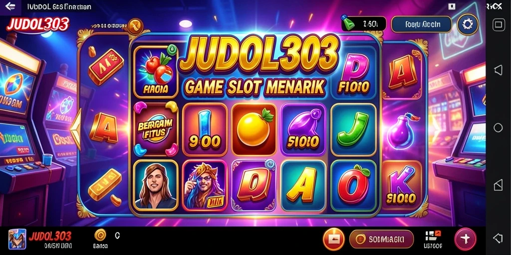 Tampilan gameplay menarik dari slot JUDOL303.