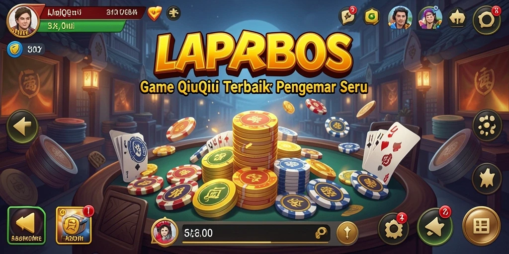 Screenshot dari gameplay seru QiuQiu di LAPARBOS.
