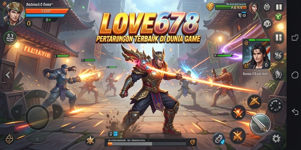 Gameplay <strong>LOVE678</strong> yang intens dan menegangkan saat pertarungan.