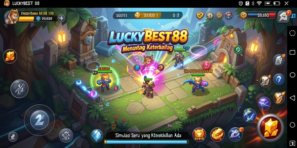 Tampilan gameplay menarik dari LUCKYBEST88 yang penuh tantangan Simulation.