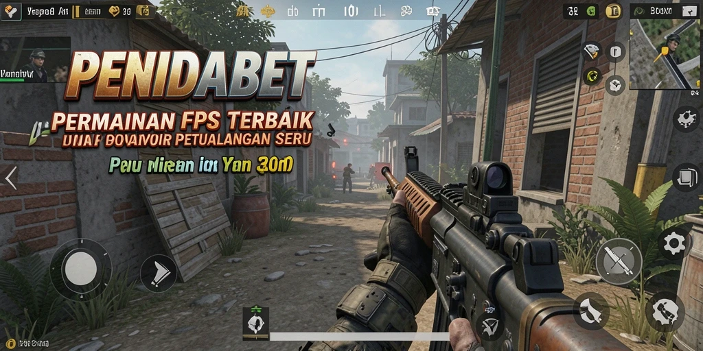 Tampilan gameplay seru dalam PENIDABET dengan aksi tembak-menembak intens.