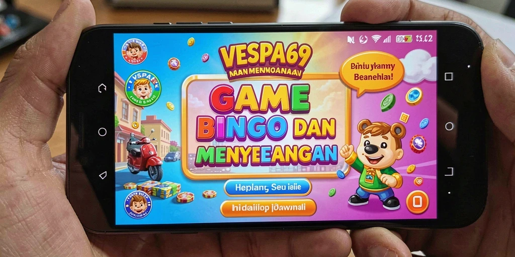 Tampilan gameplay menarik dengan suasana Bingo yang seru.